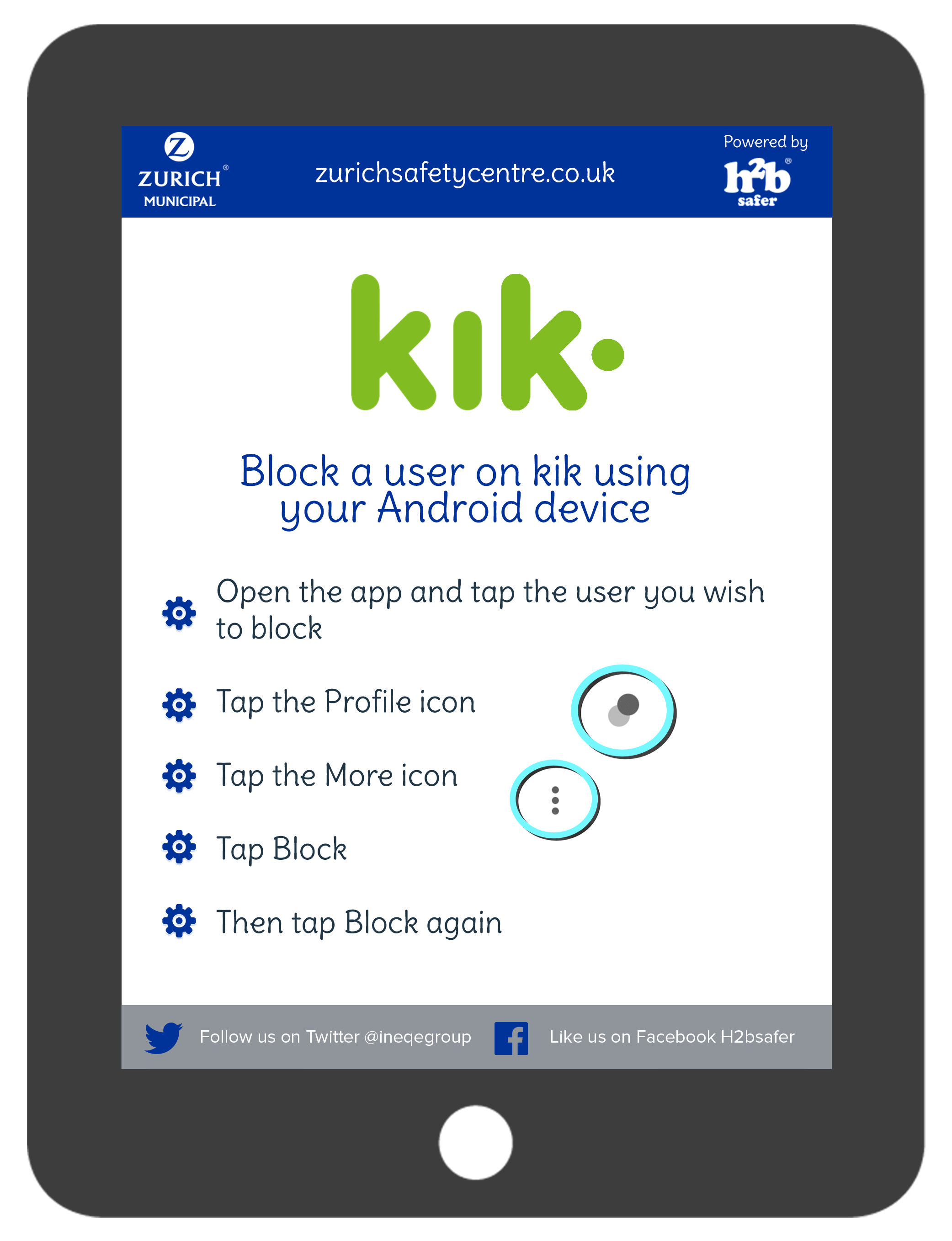 Block on Kik The Online Safety Centre